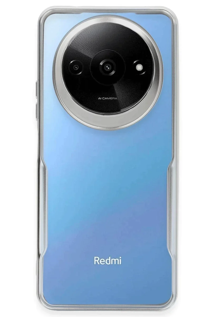 Xiaomi Redmi A3 4G Kılıf Boyi Silikon Kapak - Gümüş Fiyatı, Yorumları ve Özellikleri