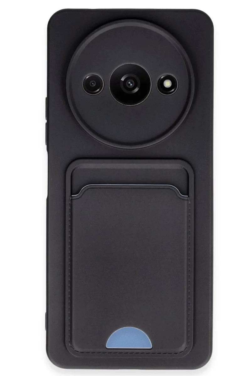 Xiaomi Redmi A3 4G Kılıf Kelvin Kartvizitli Silikon - Siyah Fiyatı, Yorumları ve Özellikleri