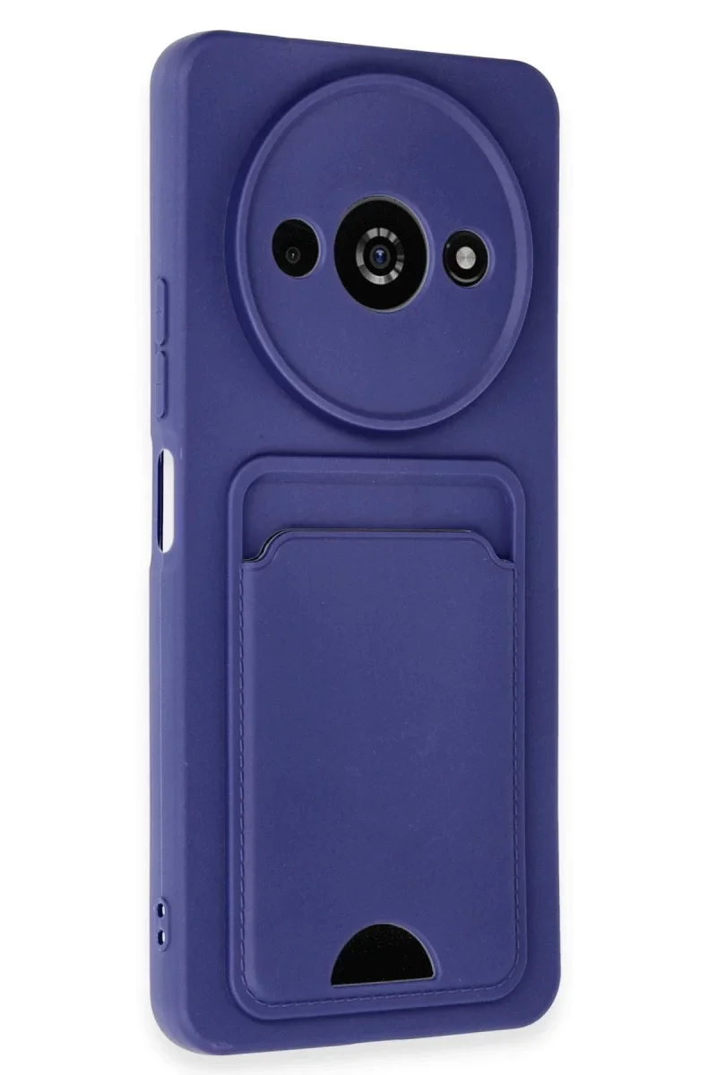Xiaomi Redmi A3 4G Kılıf Kelvin Kartvizitli Silikon - Lacivert Fiyatı, Yorumları ve Özellikleri