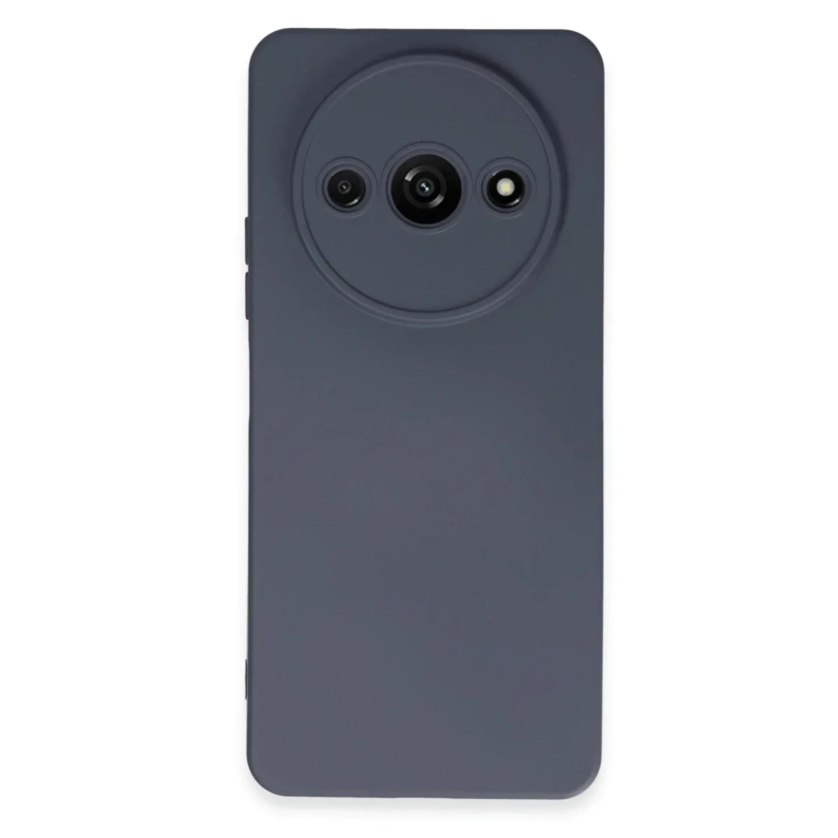 Xiaomi Redmi A3 4G Kılıf Nano içi Kadife Silikon - Gri
