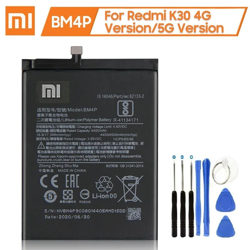 Xiaomi Redmi K30 Pil Batarya BM4P Xiaomi Redmi K30 Pil Batarya BM4P