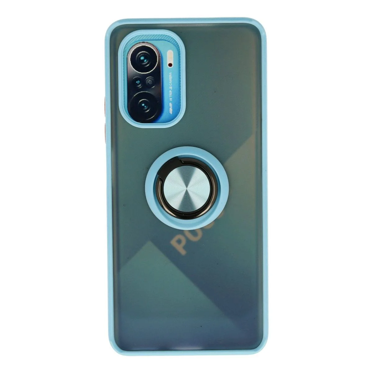 Xiaomi Redmi K40 ile Uyumlu Montreal Yüzüklü Silikon Kılıf - Buz Mavi Fiyatı, Yorumları ve Özellikleri