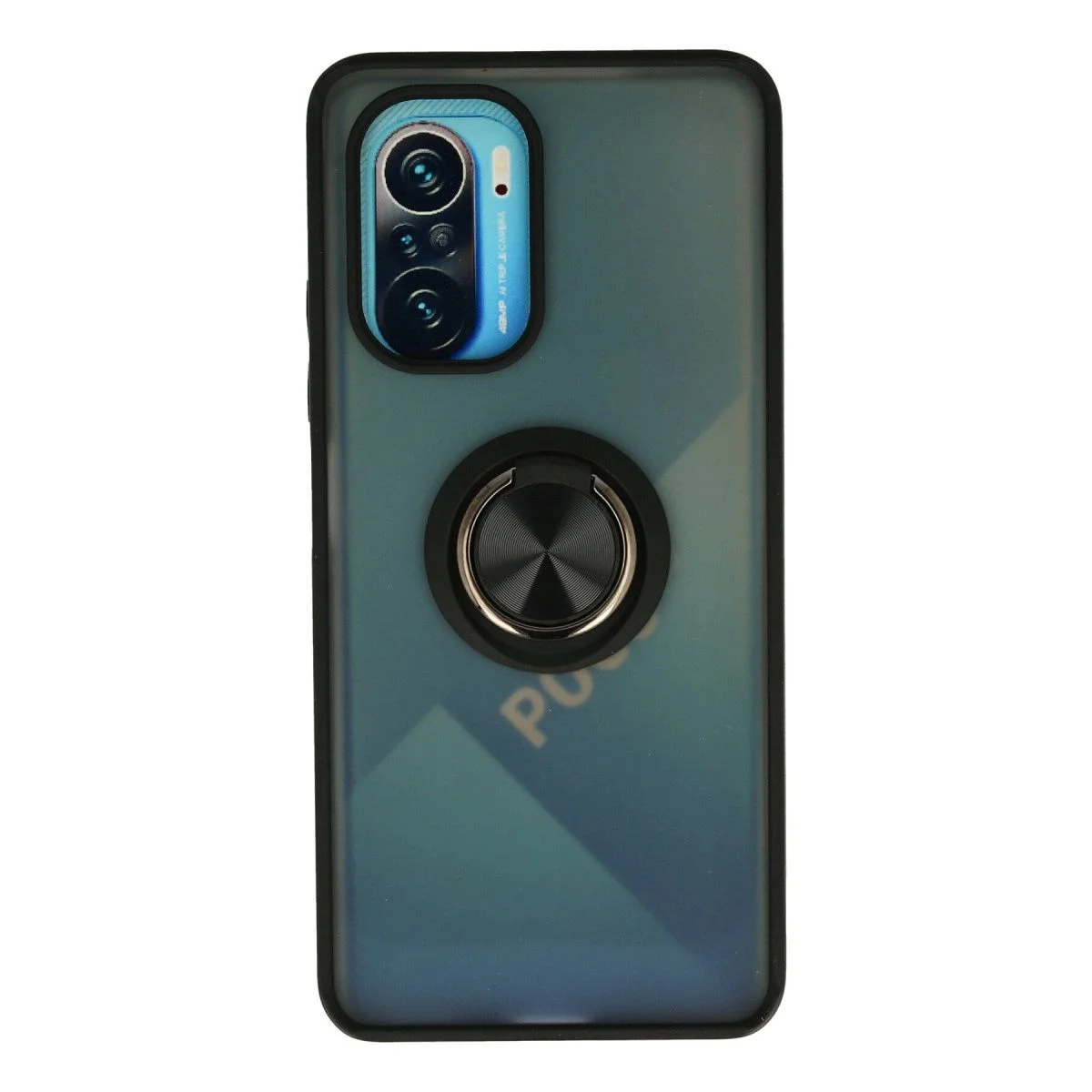 Xiaomi Redmi K40 ile Uyumlu Montreal Yüzüklü Silikon Kılıf - Siyah, Darbe Korumalı ve Parmak İzi Bırakmaz Xiaomi Redmi K40 ile Uyumlu Montreal Yüzüklü Silikon Kılıf - Siyah, Darbe Korumalı ve Parmak İzi Bırakmaz