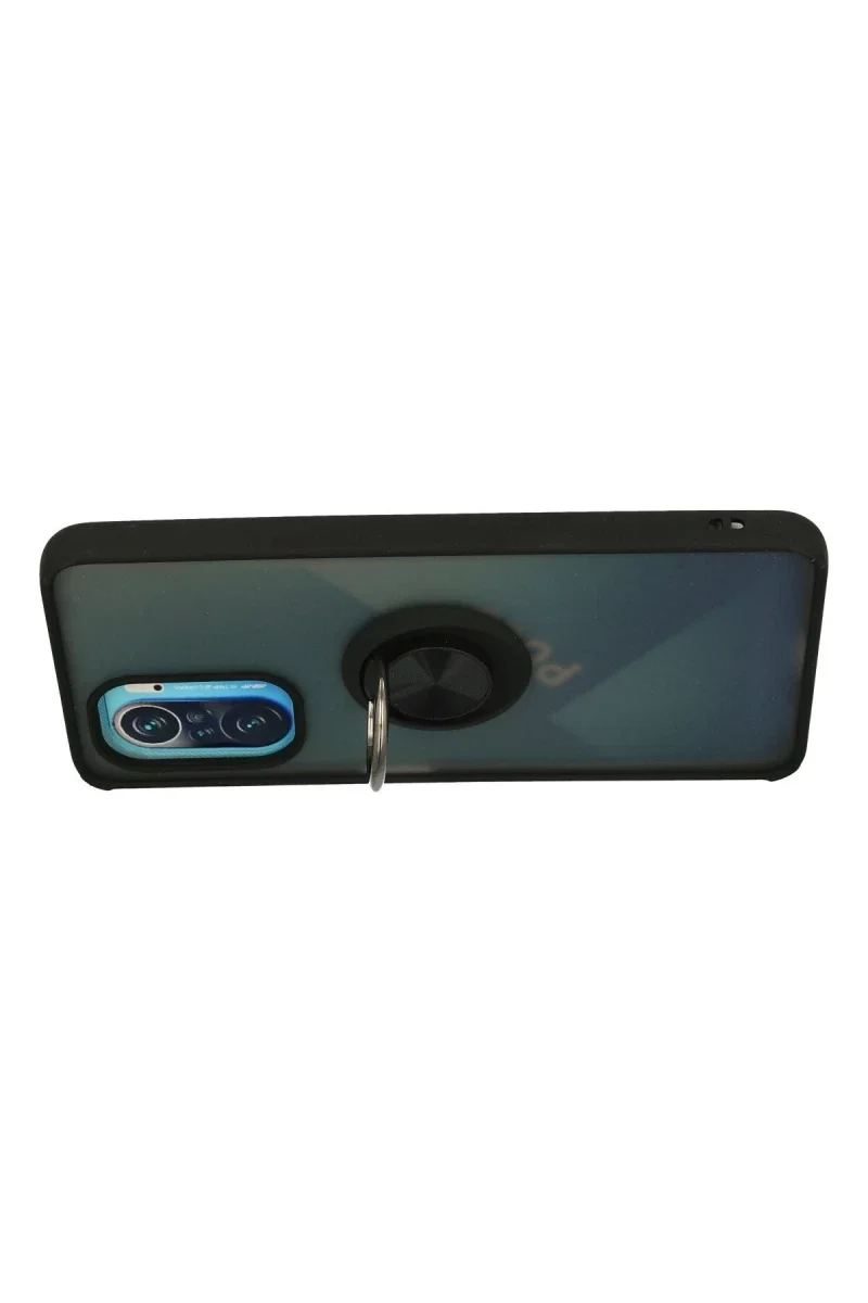 Xiaomi Redmi K40 Kılıf Montreal Yüzüklü Silikon Kapak - Siyah Fiyatı, Yorumları ve Özellikleri