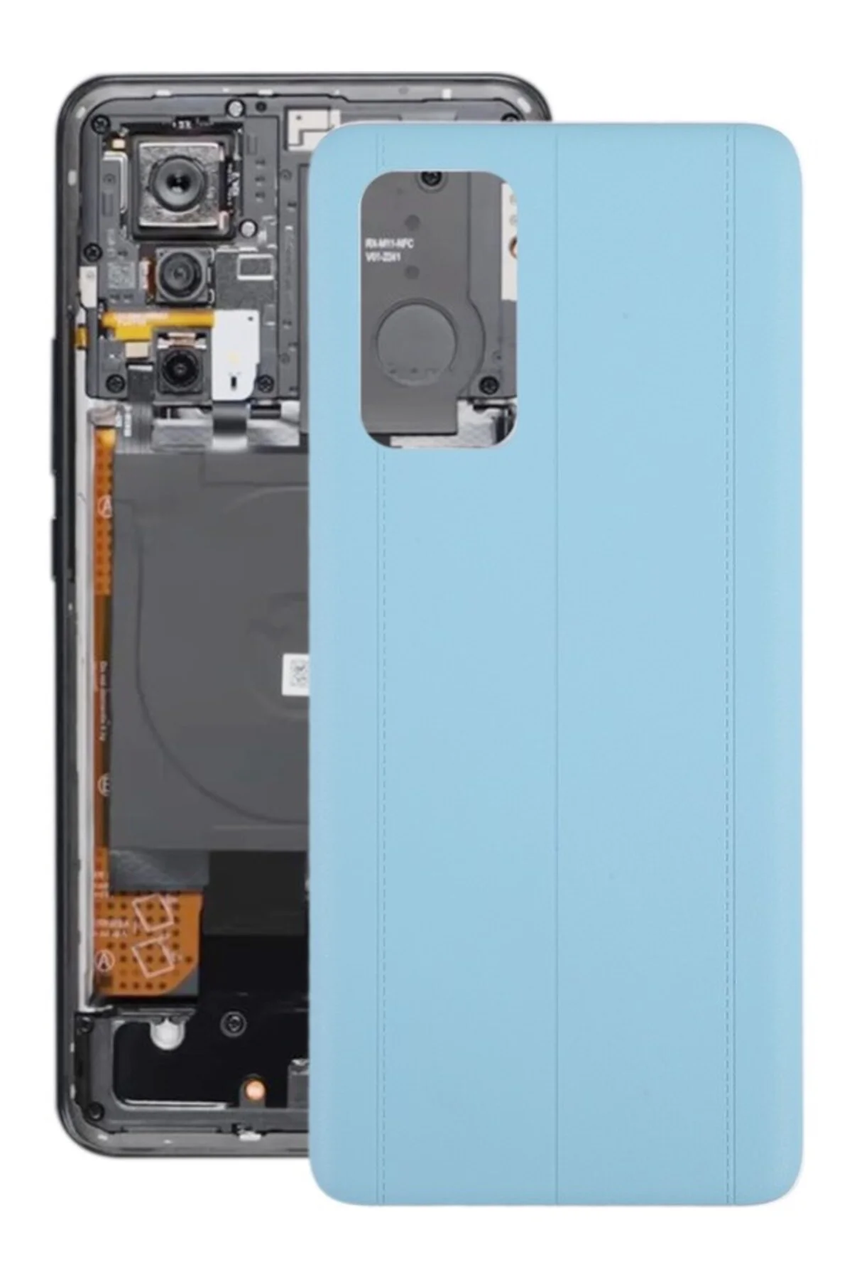 Xiaomi Redmi K60 Arka Kapak Için Beyaz