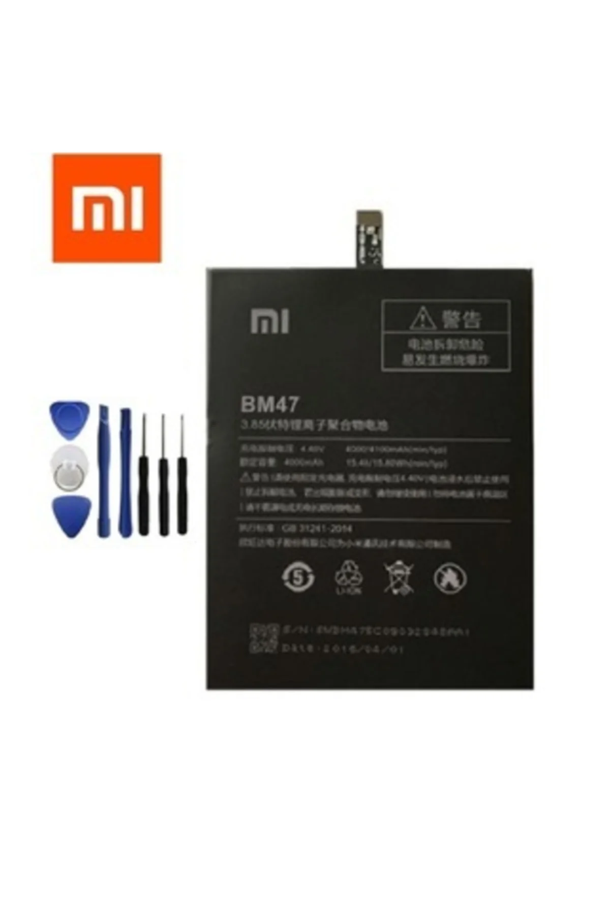 Xiaomi Redmi Mi 3/3s/4x Pil Batarya Bm47 Ve Tamir Seti