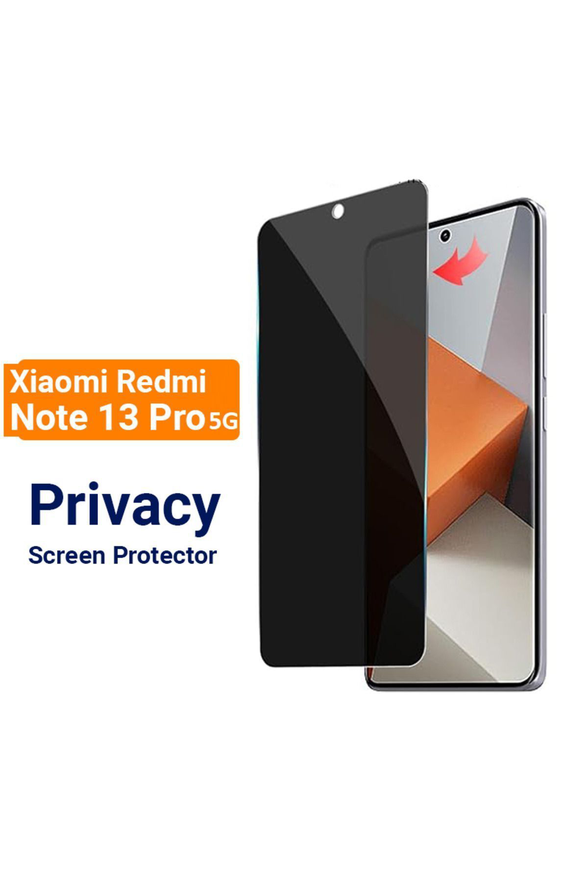 Xiaomi Redmi Note 13 4g Uyumlu Tam Kapatan Hayalet Gizli Nano Esn