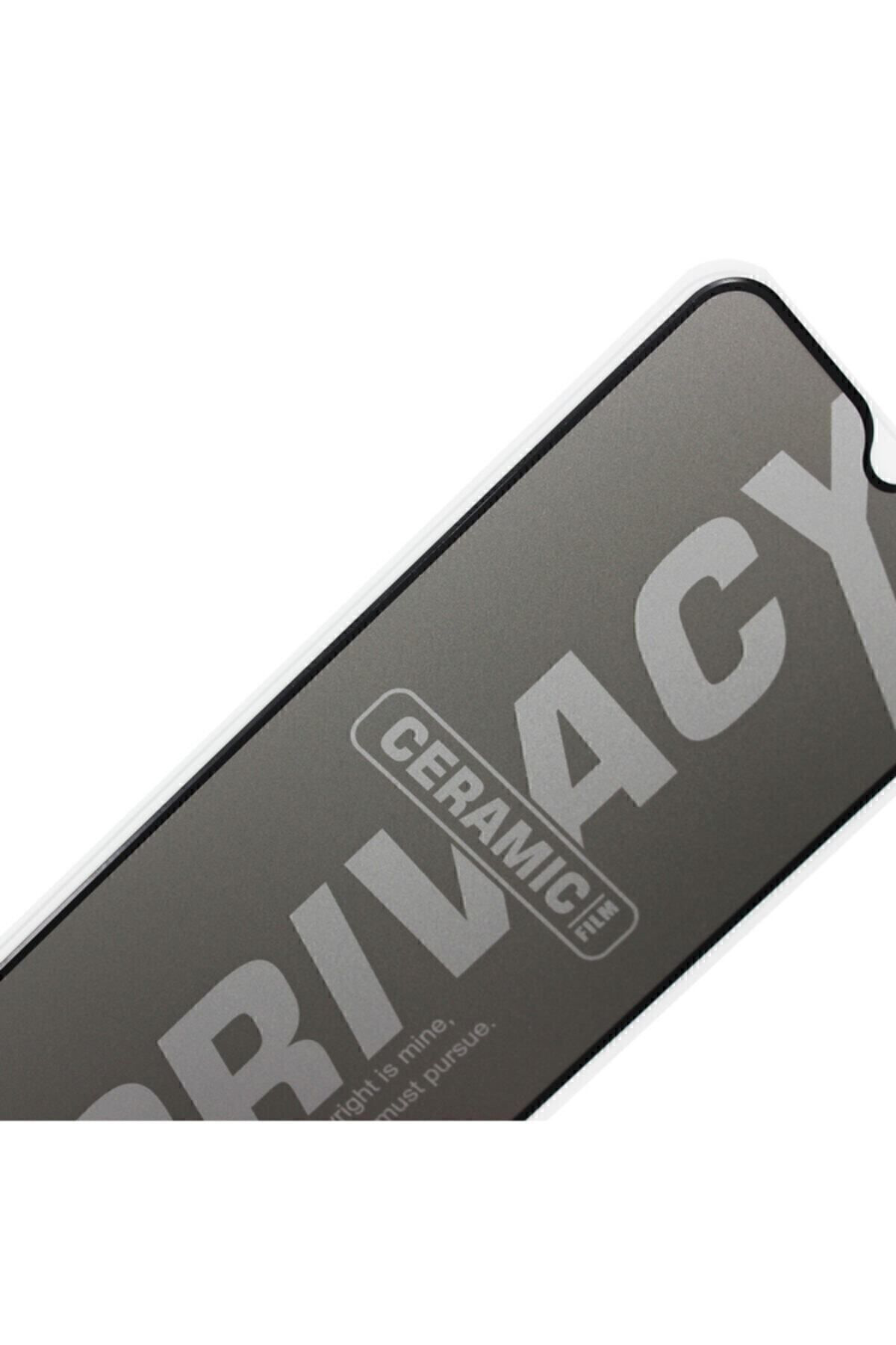 Xiaomi Redmi Note 8 Gizlilik Filtreli Privacy Seramik Hayalet Ekr