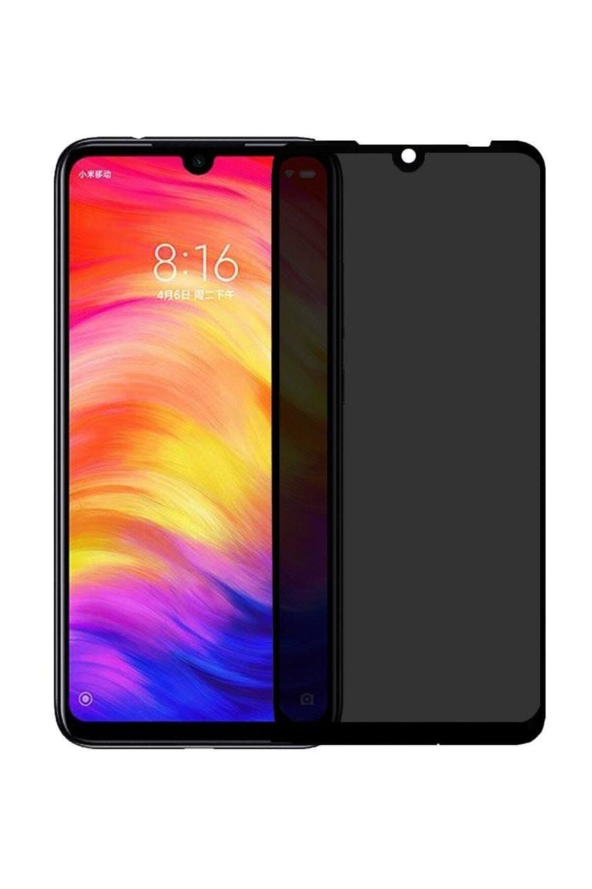 Mcasering Xiaomi Redmi Note 7 Ekran Koruyucu Gizli Hayalet Cam (9D Tam Kapl