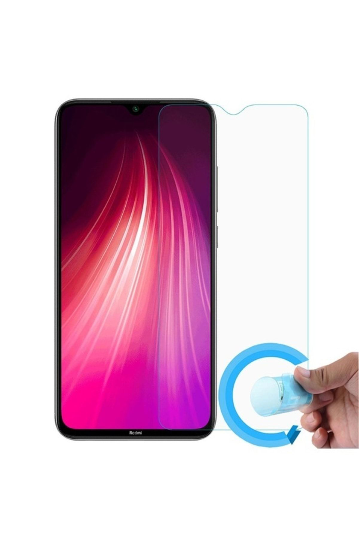 Xiaomi Redmi Note 8 Pro Nano Esnek Cam Ekran Koruyucu