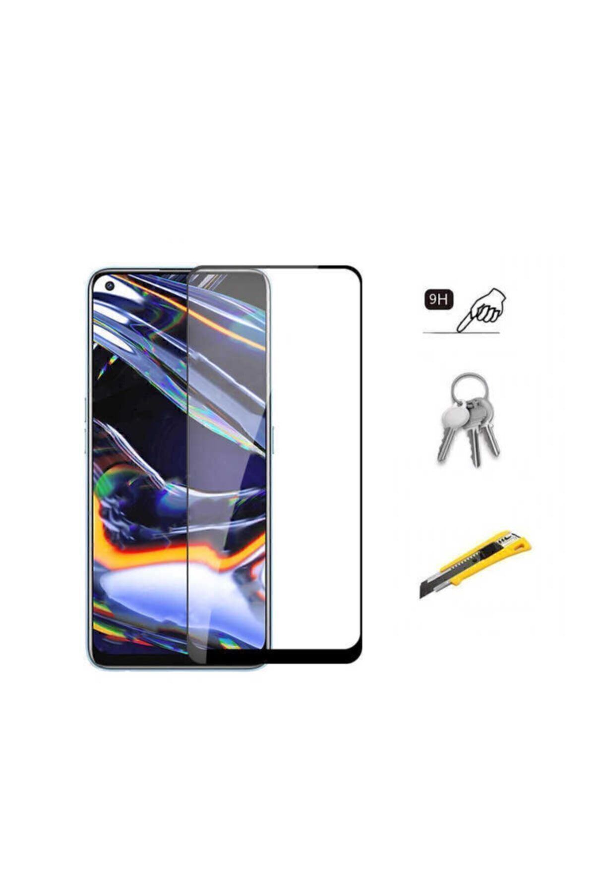 Xiaomi Redmi Note 10 / 10s Uyumlu Nano Temperli Cam Full Ekran Ko
