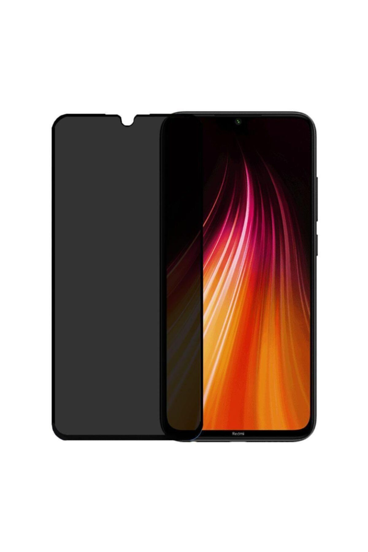 Xiaomi Redmi Note 8 Siyah Gizlilik Filtreli Privacy Pro Hayalet Y