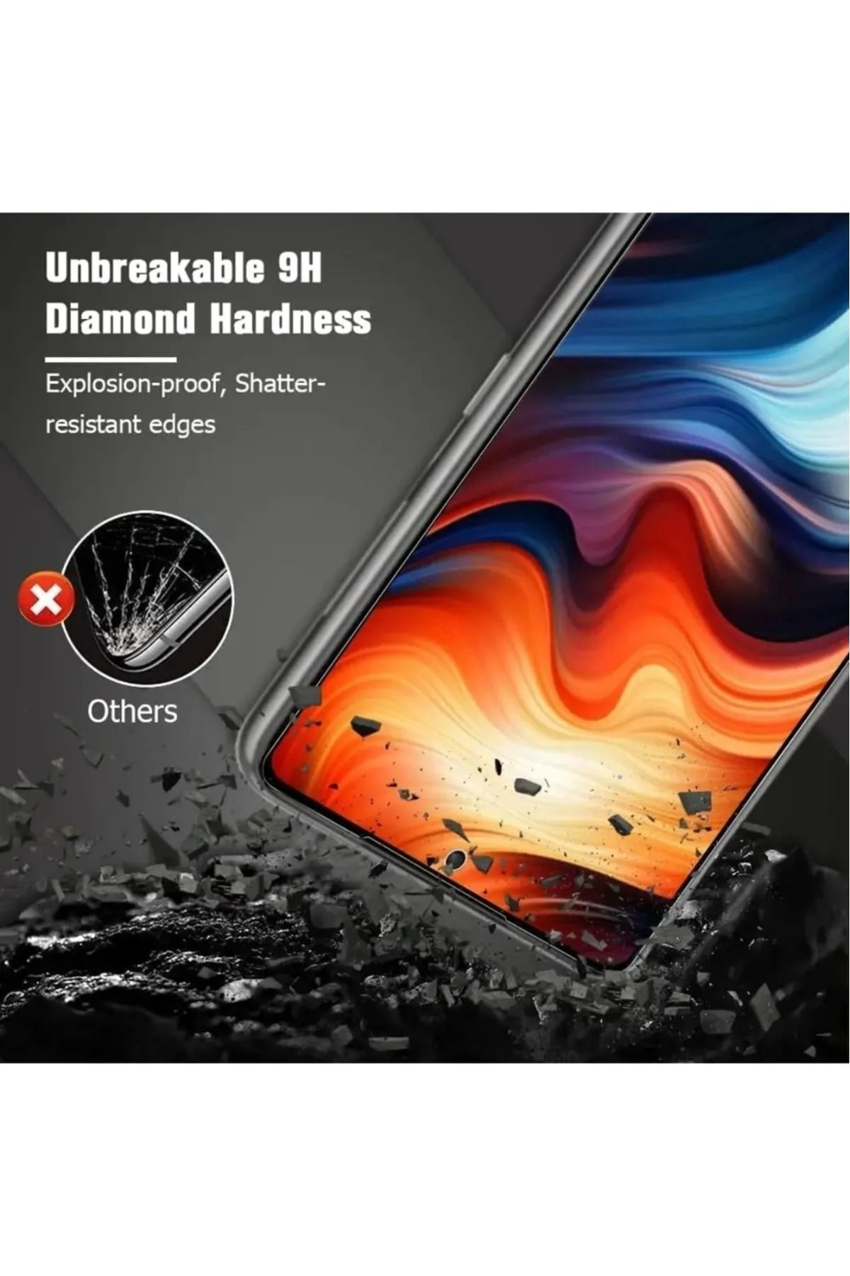 Mcasering Xiaomi Redmi Note 13 Pro 5G Tam Kaplayan Hayalet (Privacy) Nano S