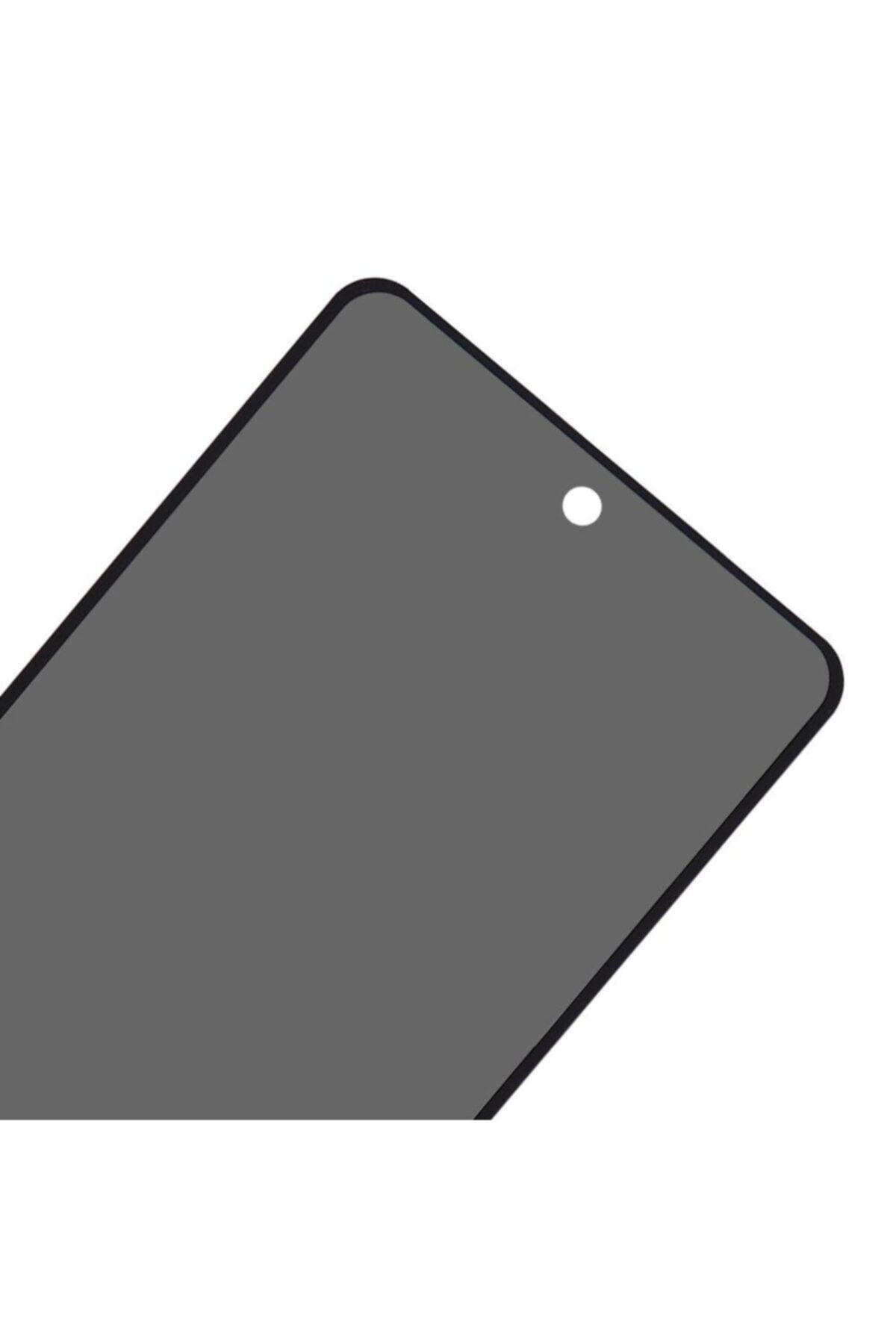 Xiaomi Redmi Note 9s Siyah Gizlilik Filtreli Privacy Hayalet Ekra