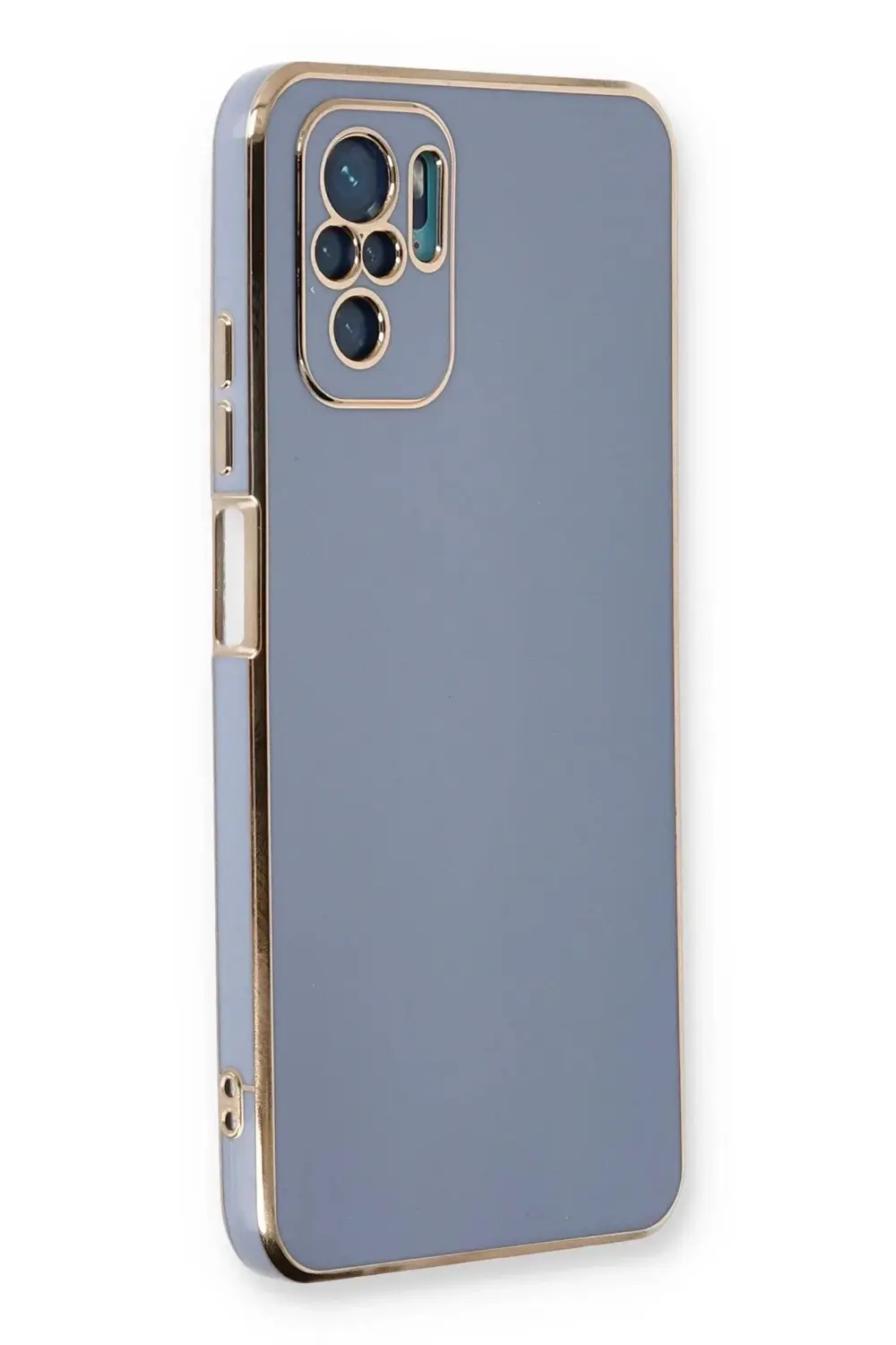 Xiaomi Redmi Note 10 Kılıf Volet Silikon - Mavi-(5796) Xiaomi Redmi Note 10 Kılıf Volet Silikon - Mavi-(5796)