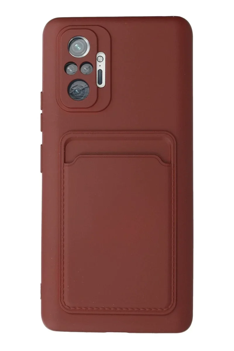 Xiaomi Redmi Note 10 Pro Kılıf Kelvin Kartvizitli Silikon - Bordo Fiyatı, Yorumları ve Özellikleri