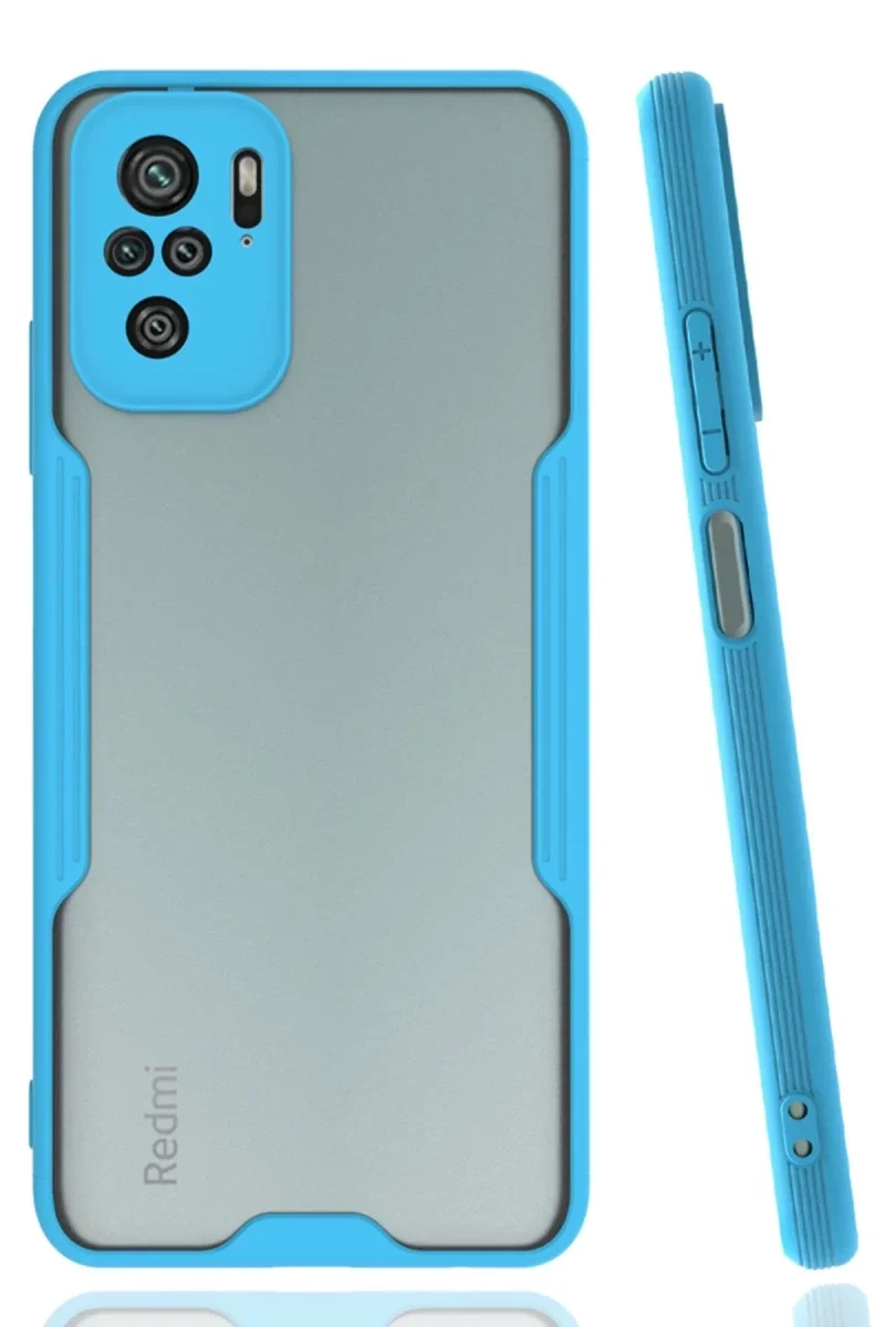 Xiaomi Redmi Note 10 Kılıf Platin Silikon - Mavi Fiyatı, Yorumları ve Özellikleri