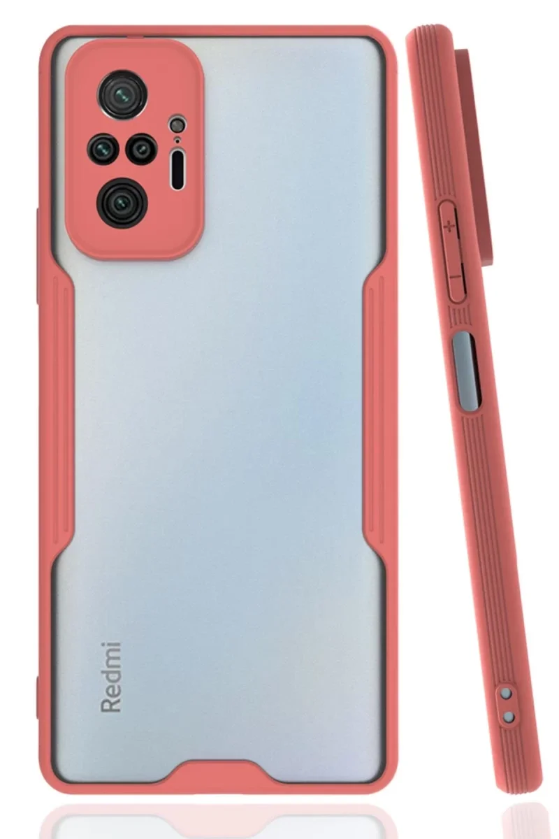 Xiaomi Redmi Note 10 Pro Kılıf Platin Silikon - Pembe Fiyatı, Yorumları ve Özellikleri