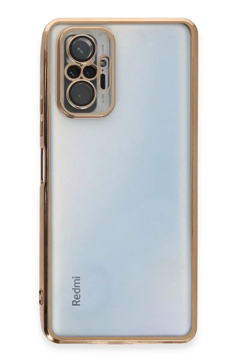 Xiaomi Redmi Note 10 Pro Kılıf Razer Lensli Silikon - Gold Fiyatı, Yorumları ve Özellikleri