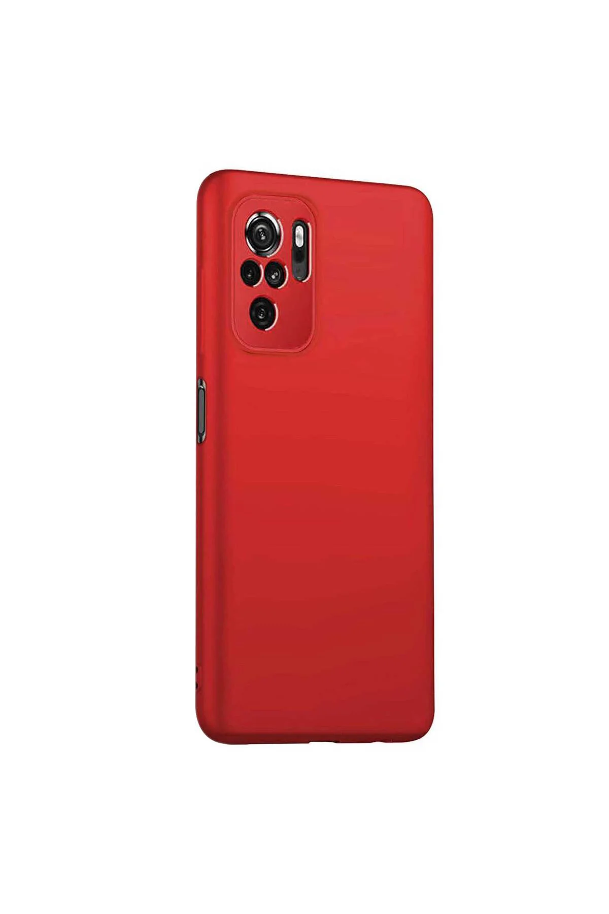 Xiaomi Redmi Note 10 Premium Silikon Kılıf Bordo