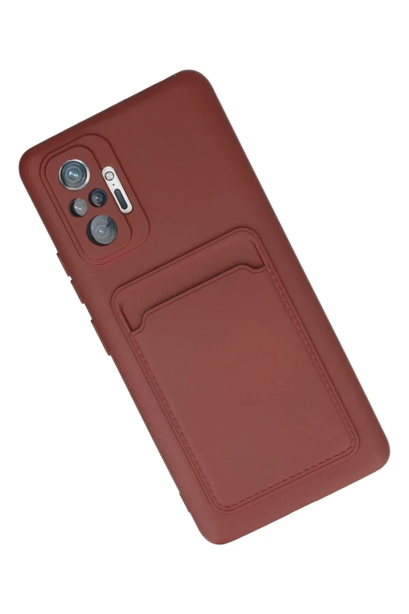 Xiaomi Redmi Note 10 Pro Kılıf Kelvin Kartvizitli Silikon - Bordo Fiyatı, Yorumları ve Özellikleri