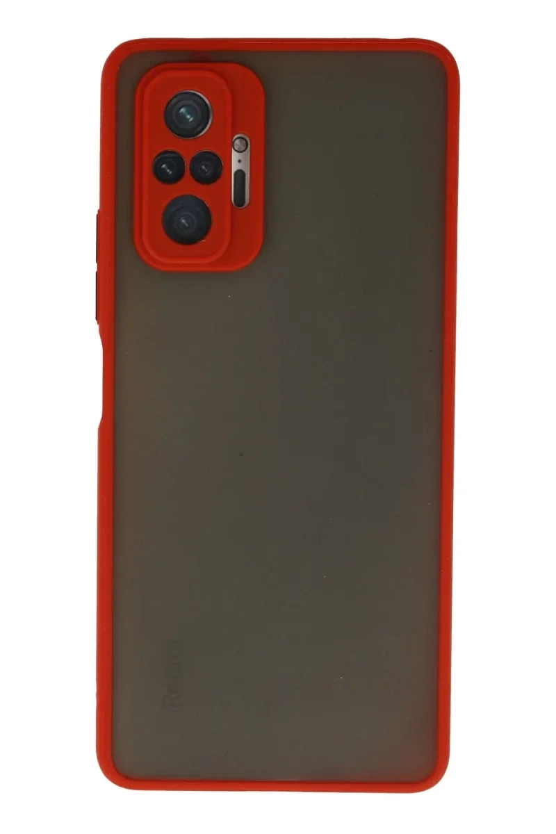 Xiaomi Redmi Note 10 Pro Kılıf Montreal Silikon Kapak - Kırmızı Fiyatı, Yorumları ve Özellikleri