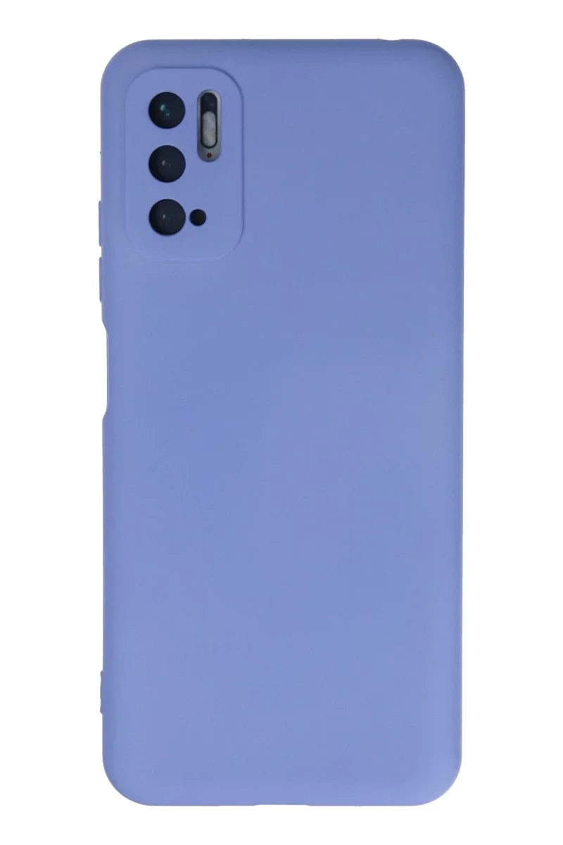 Xiaomi Redmi Note 10 5G Kılıf Nano içi Kadife Silikon - Lila