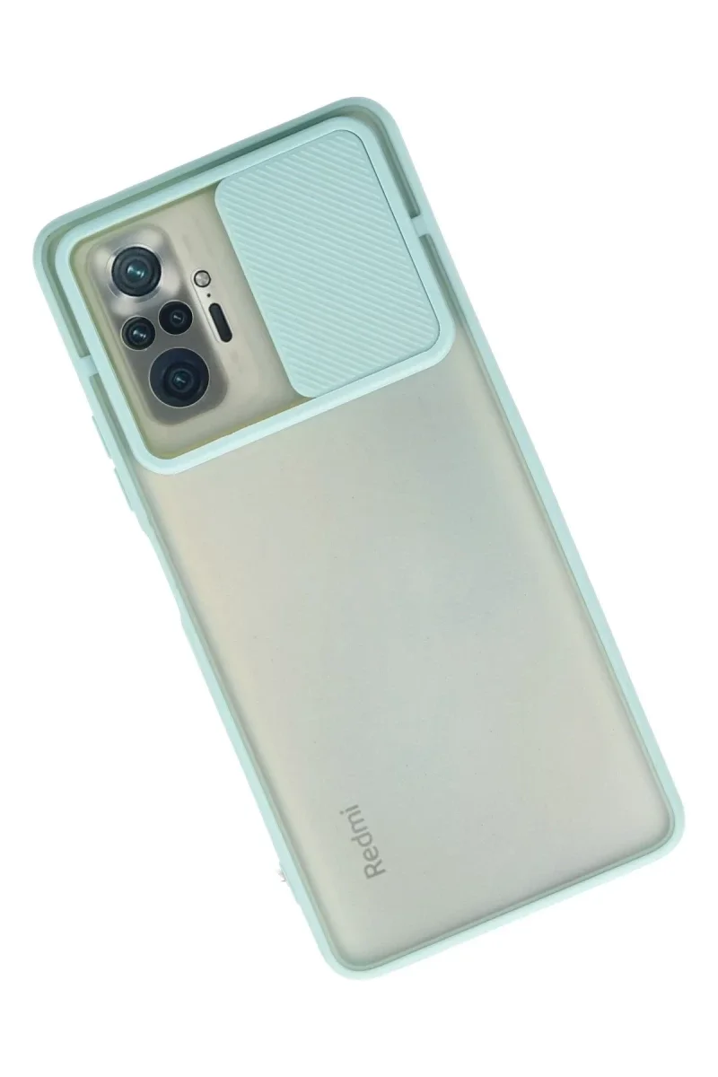 Xiaomi Redmi Note 10 Pro Kılıf Palm Buzlu Kamera Sürgülü Silikon - Turkuaz Xiaomi Redmi Note 10 Pro Kılıf Palm Buzlu Kamera Sürgülü Silikon - Turkuaz
