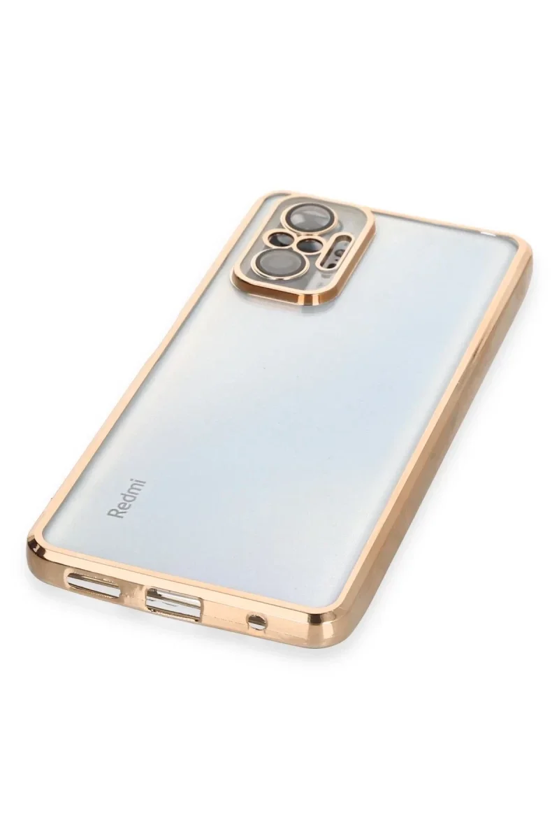 Xiaomi Redmi Note 10 Pro Kılıf Razer Lensli Silikon - Gold Fiyatı, Yorumları ve Özellikleri