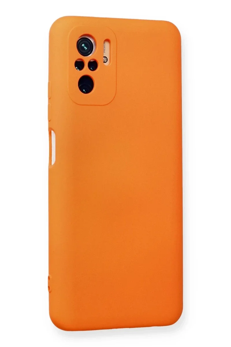 Xiaomi Redmi Note 10 Kılıf Nano içi Kadife Silikon - Turuncu Fiyatı, Yorumları ve Özellikleri