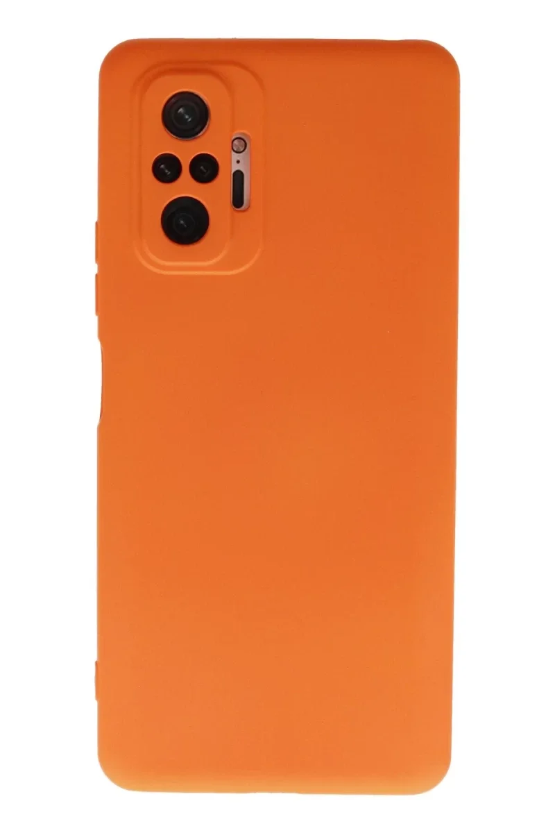 Xiaomi Redmi Note 10 Pro Kılıf Nano içi Kadife Silikon - Turuncu Fiyatı, Yorumları ve Özellikleri