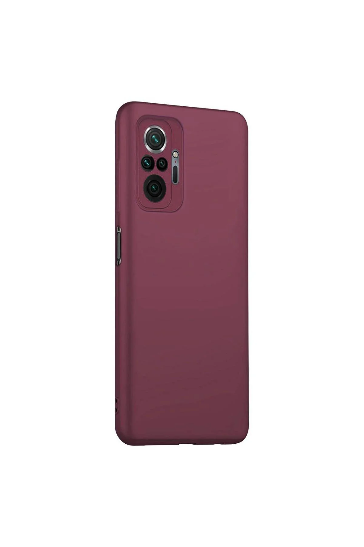Xiaomi Redmi Note 10 Pro Premium Silikon Kılıf Mor