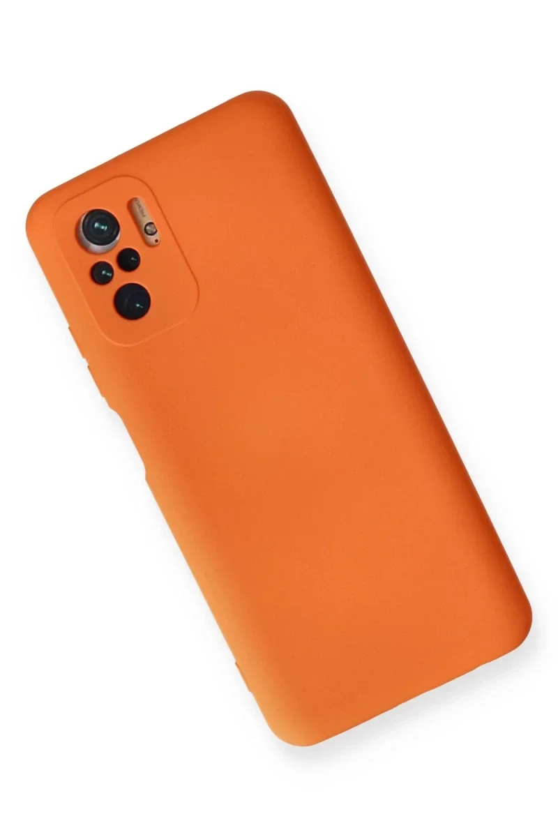 Xiaomi Redmi Note 10 Kılıf Nano içi Kadife Silikon - Turuncu Fiyatı, Yorumları ve Özellikleri