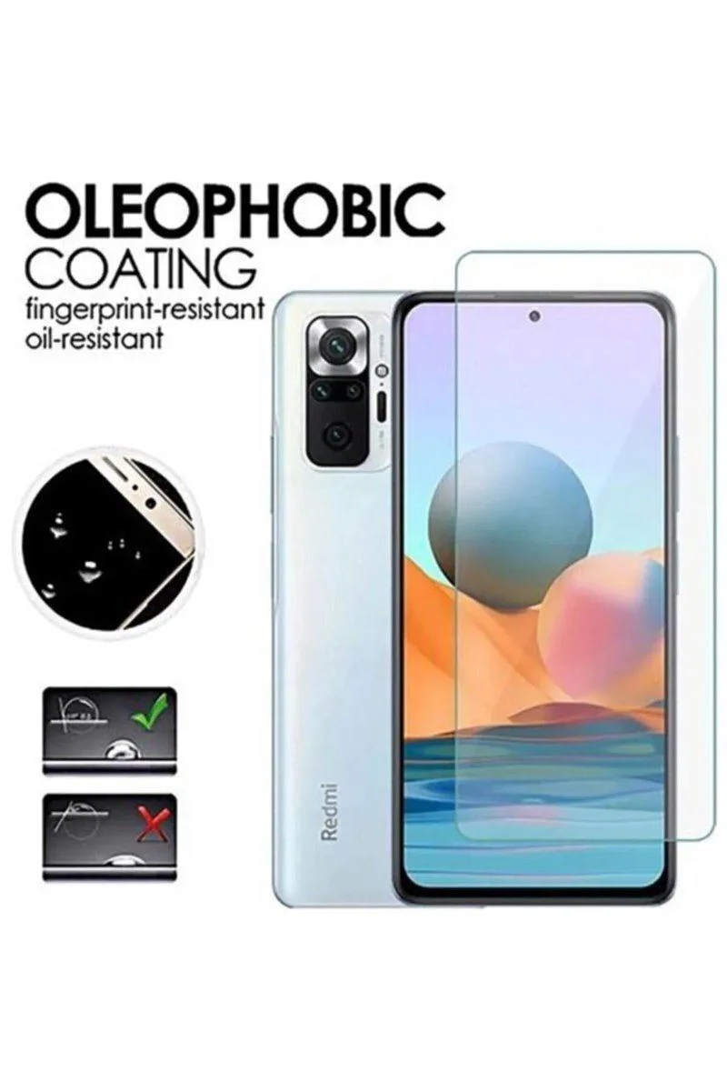 Xiaomi Redmi Note 10 ile Uyumlu Premium 9H Temperli Ekran Koruyucu Cam Xiaomi Redmi Note 10 ile Uyumlu Premium 9H Temperli Ekran Koruyucu Cam