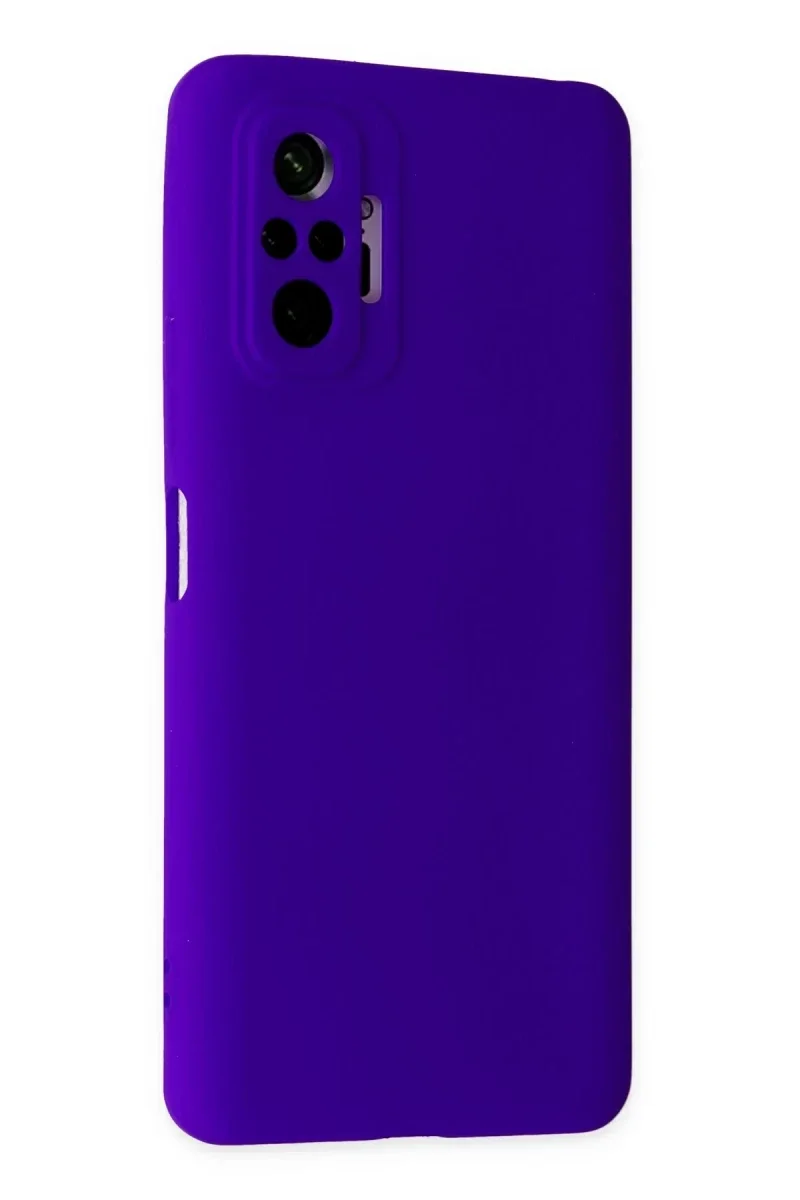 Xiaomi Redmi Note 10 Pro Kılıf Nano içi Kadife Silikon - Mor Fiyatı, Yorumları ve Özellikleri