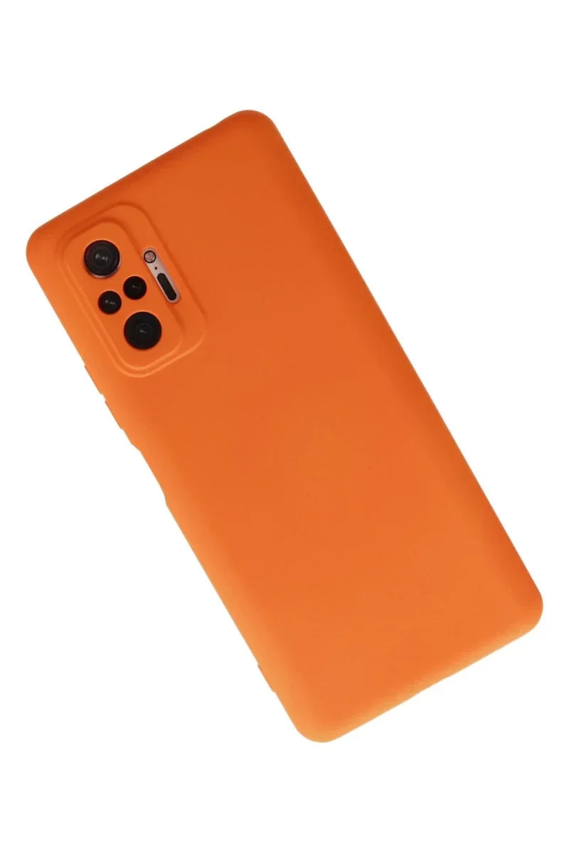 Xiaomi Redmi Note 10 Pro Kılıf Nano içi Kadife Silikon - Turuncu Fiyatı, Yorumları ve Özellikleri