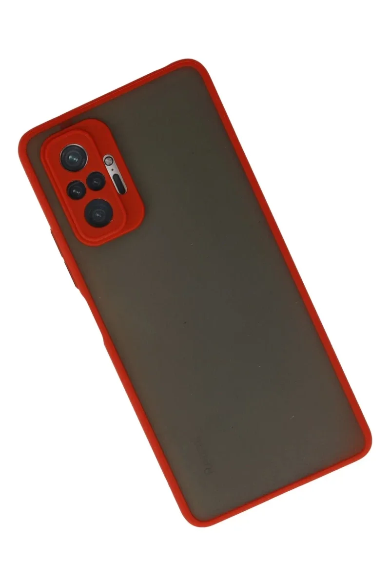Xiaomi Redmi Note 10 Pro Kılıf Montreal Silikon Kapak - Kırmızı Fiyatı, Yorumları ve Özellikleri