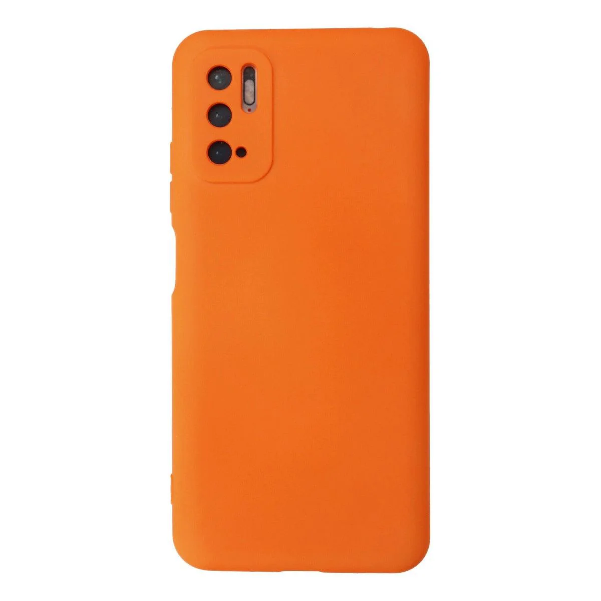 Xiaomi Redmi Note 10 5G ile Uyumlu Nano İçi Kadife Silikon Kılıf - Turuncu Fiyatı, Yorumları ve Özellikleri