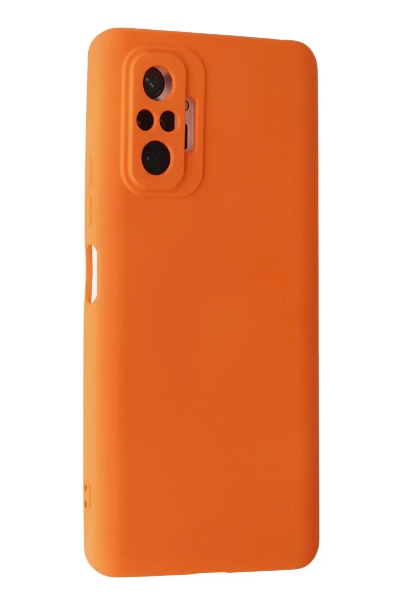 Xiaomi Redmi Note 10 Pro Kılıf Nano içi Kadife Silikon - Turuncu Fiyatı, Yorumları ve Özellikleri