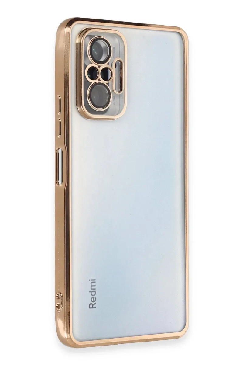 Xiaomi Redmi Note 10 Pro Kılıf Razer Lensli Silikon - Gold Fiyatı, Yorumları ve Özellikleri