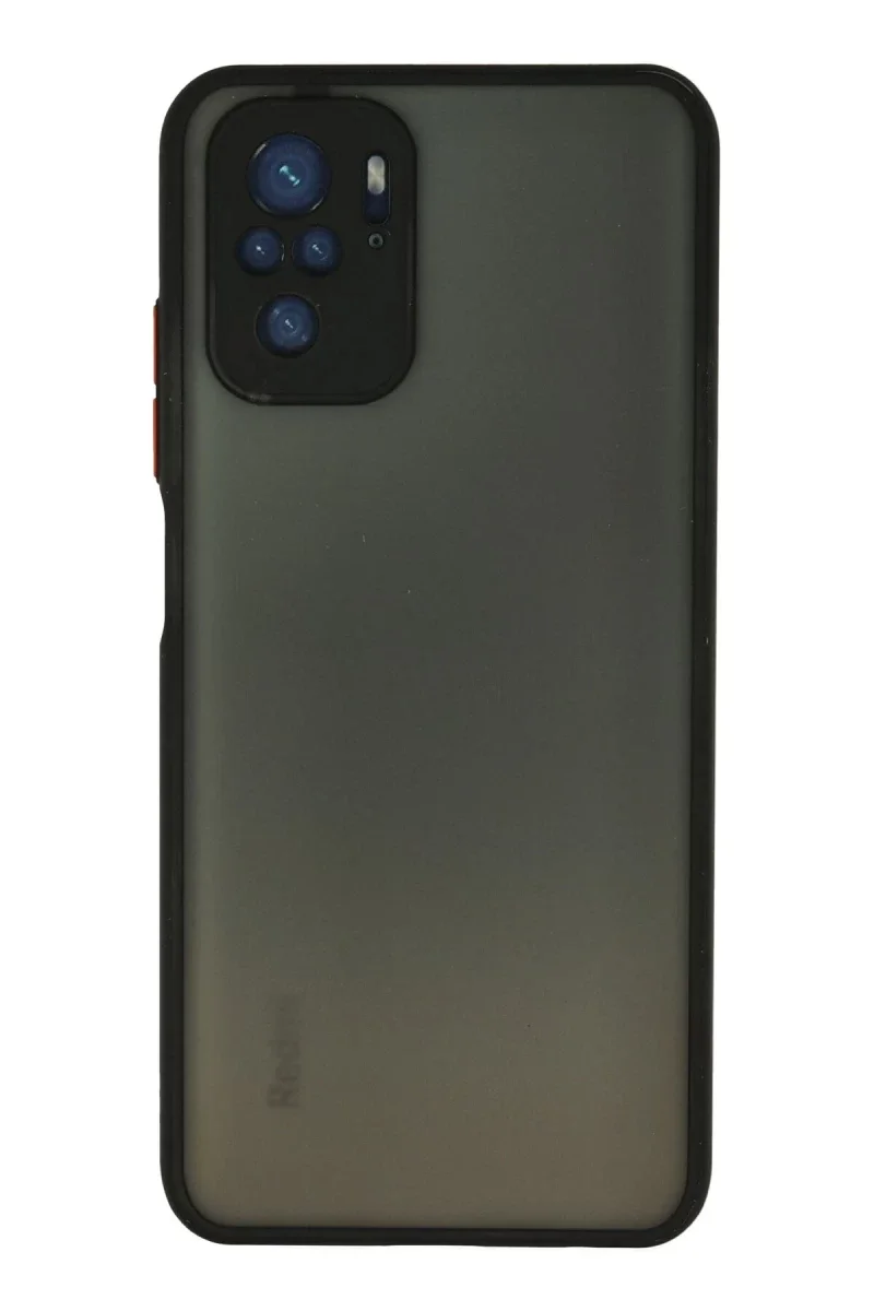 Xiaomi Redmi Note 10 Kılıf Montreal Silikon Kapak - Siyah