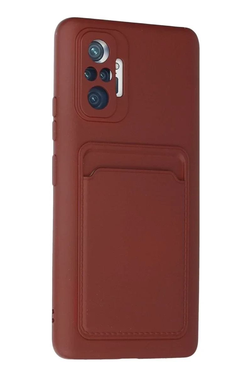 Xiaomi Redmi Note 10 Pro Kılıf Kelvin Kartvizitli Silikon - Bordo Fiyatı, Yorumları ve Özellikleri