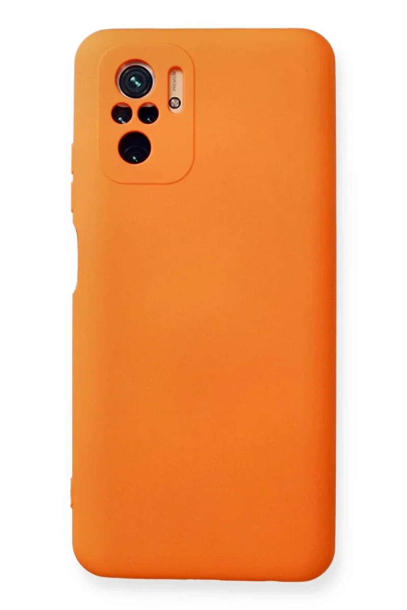 Xiaomi Redmi Note 10 Kılıf Nano içi Kadife Silikon - Turuncu Fiyatı, Yorumları ve Özellikleri