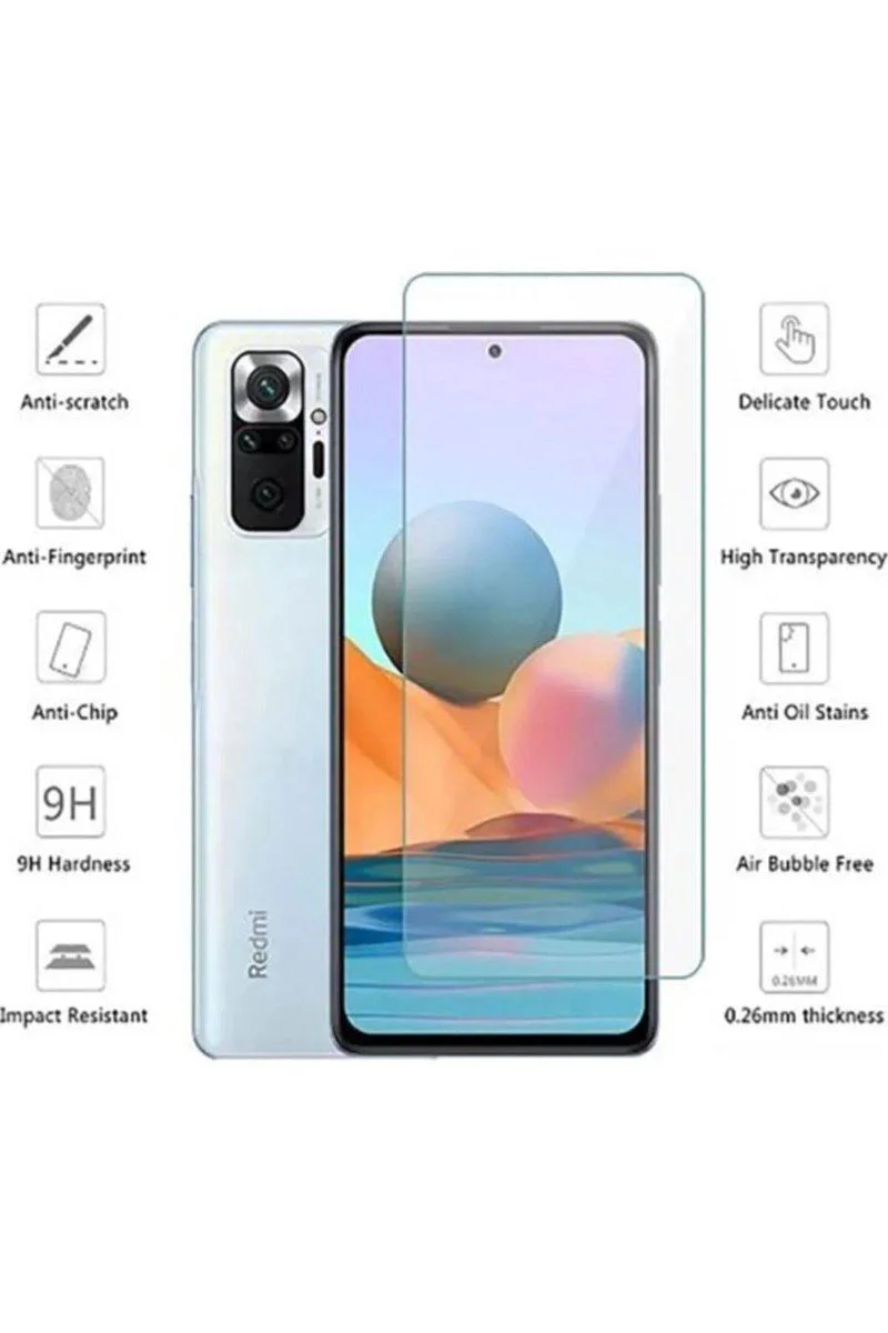 Xiaomi Redmi Note 10 Pro ile Uyumlu Premium Ekran Koruyucu - 9H Sert Temperli Kırılmaz Cam Şeffaf Fiyatı, Yorumları ve Özellikleri