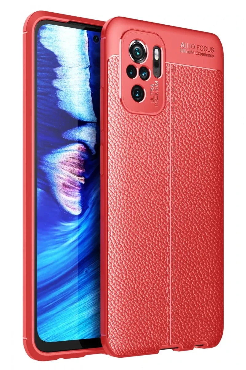 Xiaomi Redmi Note 10 Kılıf Auto Focus Kapak - Kırmızı Fiyatı, Yorumları ve Özellikleri