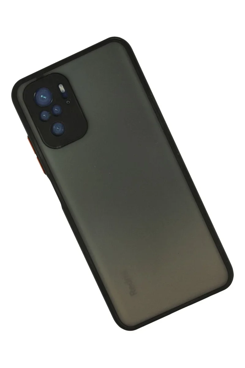 Xiaomi Redmi Note 10 Kılıf Montreal Silikon Kapak - Siyah