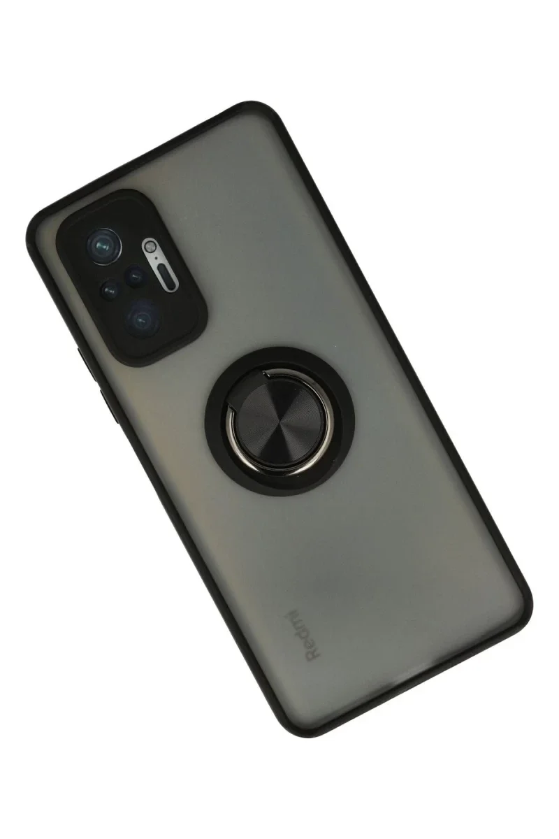 Xiaomi Redmi Note 10 Pro Kılıf Montreal Yüzüklü Silikon Kapak - Siyah Fiyatı, Yorumları ve Özellikleri