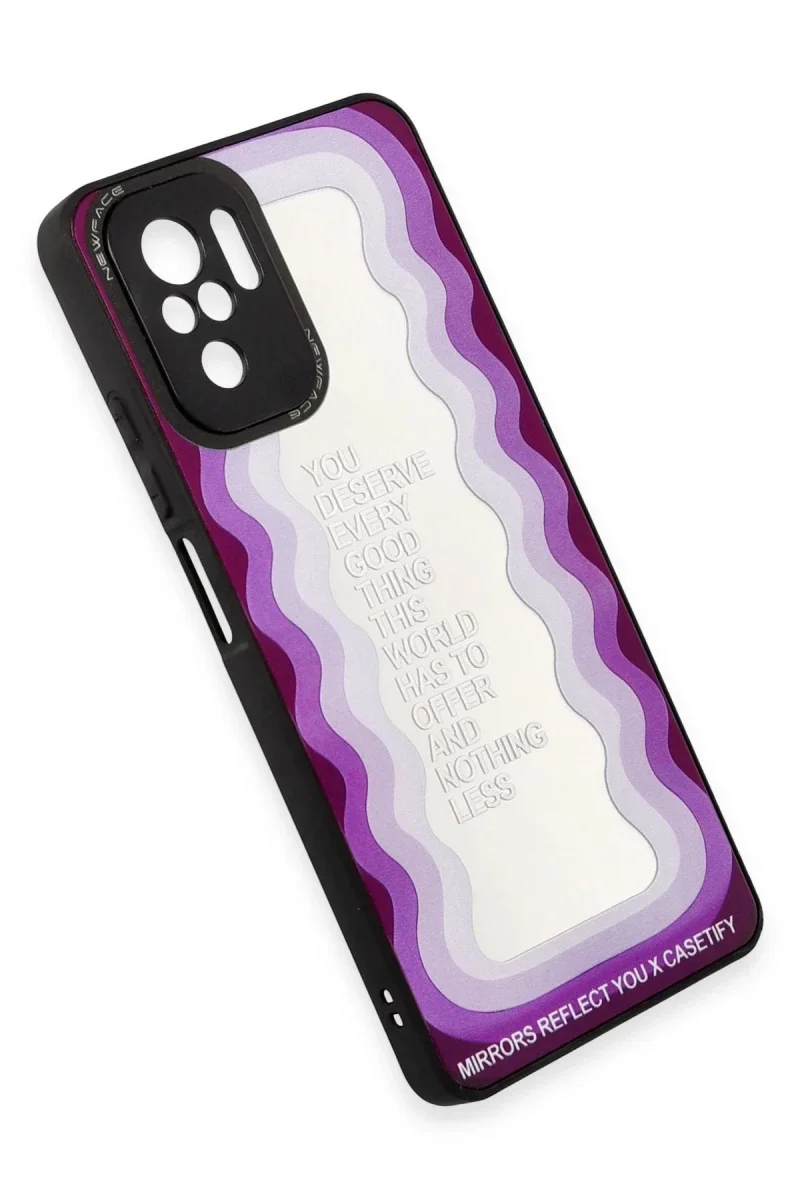 Xiaomi Redmi Note 10 Kılıf Mirror Desenli Kapak - Mirror - 5