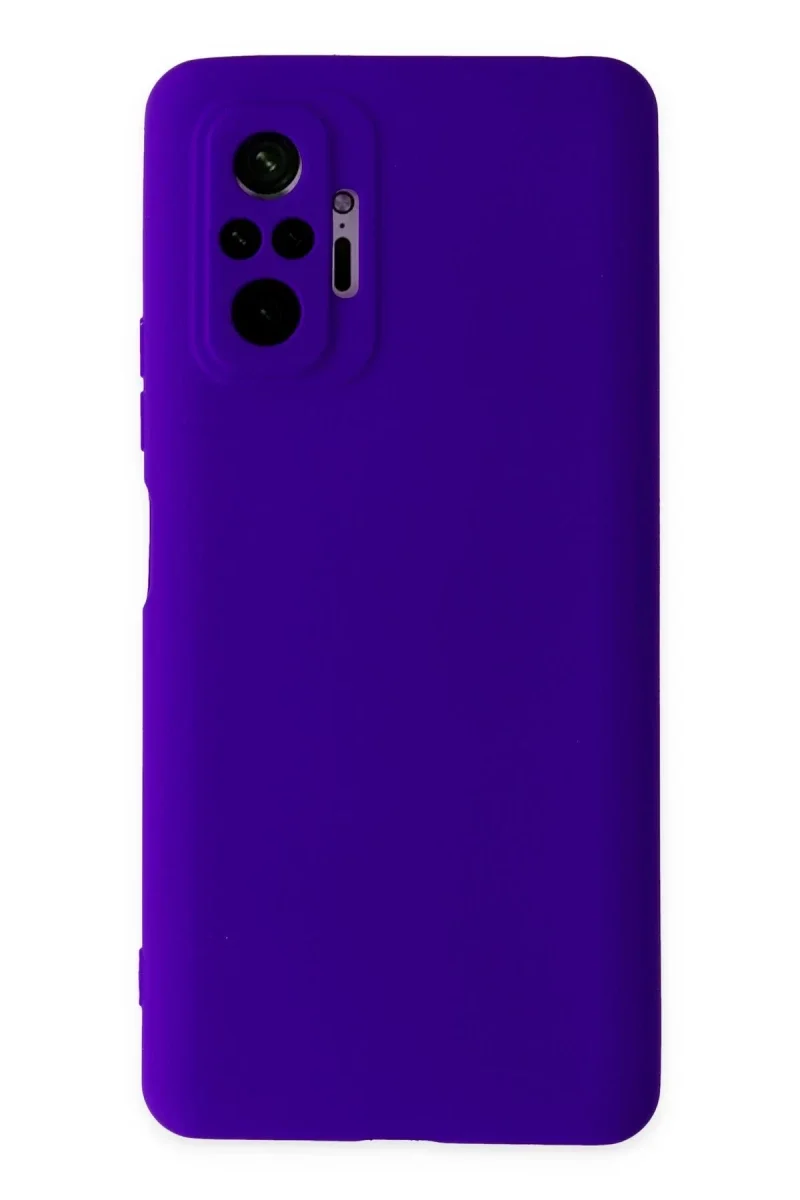 Xiaomi Redmi Note 10 Pro Kılıf Nano içi Kadife Silikon - Mor Fiyatı, Yorumları ve Özellikleri