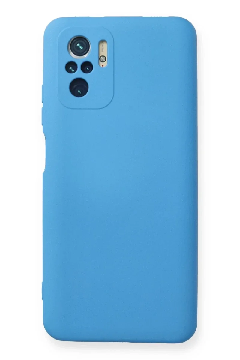 Xiaomi Redmi Note 10 Kılıf Nano içi Kadife Silikon - Mavi Fiyatı, Yorumları ve Özellikleri